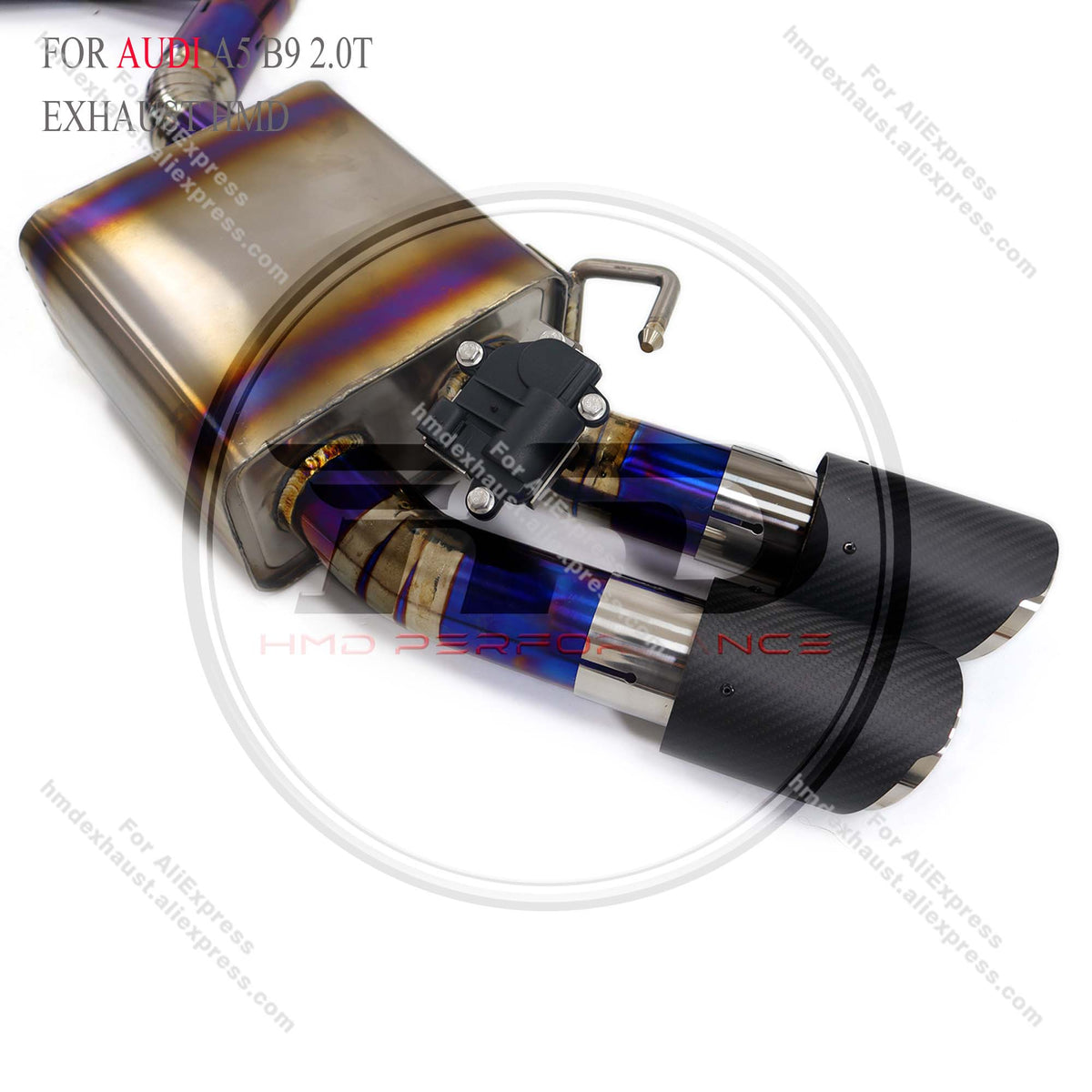 AUDI A5 B9 2.0T catback Titanium Valved Sport Exhaust System