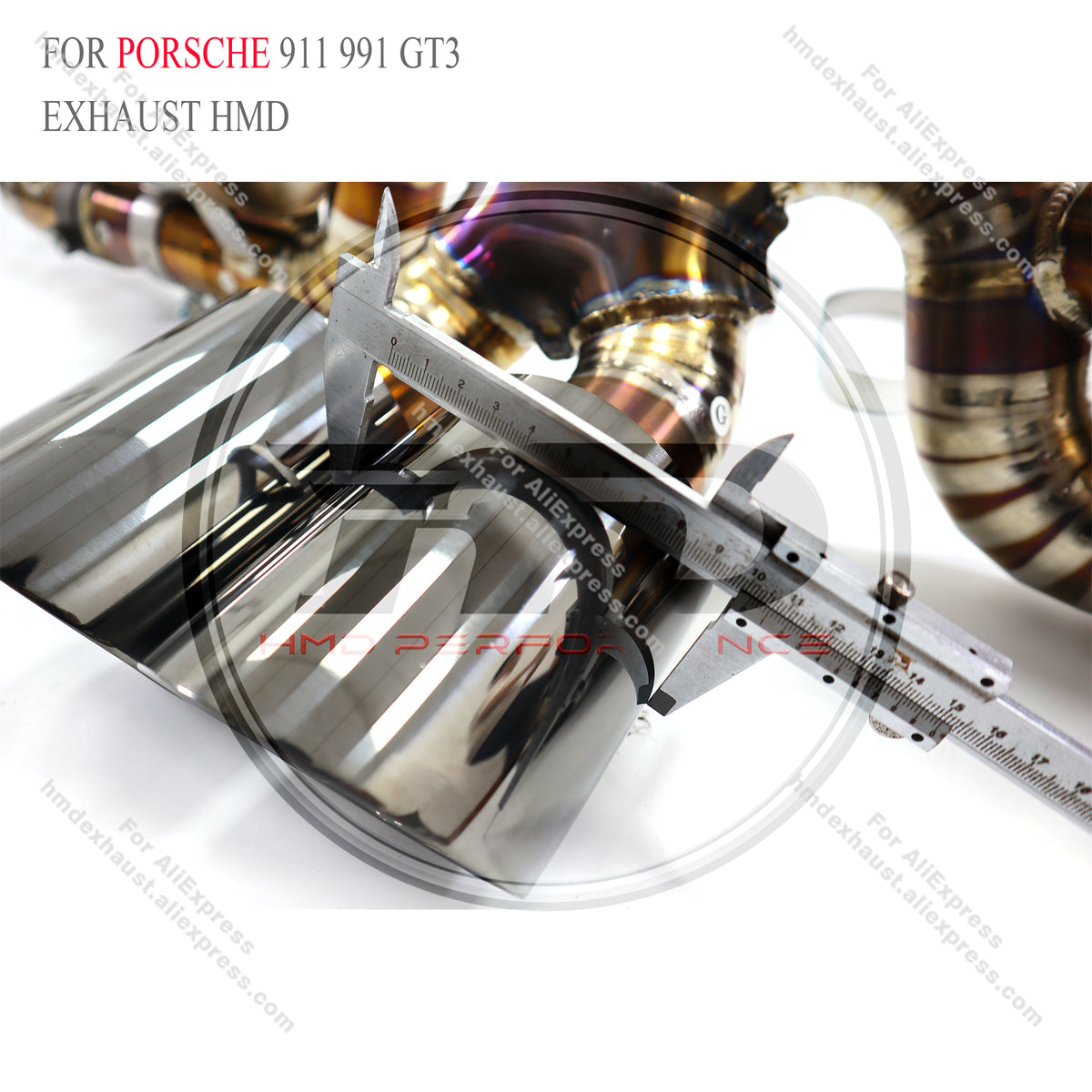 Porsche 911 991.1 GT3 Catback Titanium Valved Sport Exhaust System