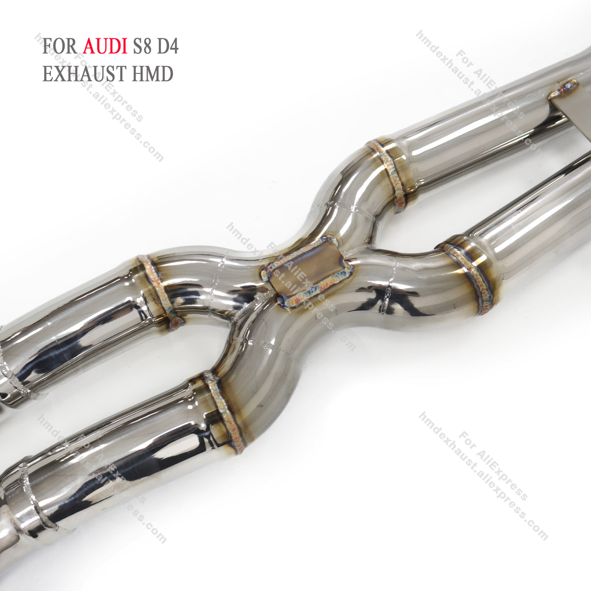 Audi S8 D4 catback sus304 Valved Sport Exhaust System