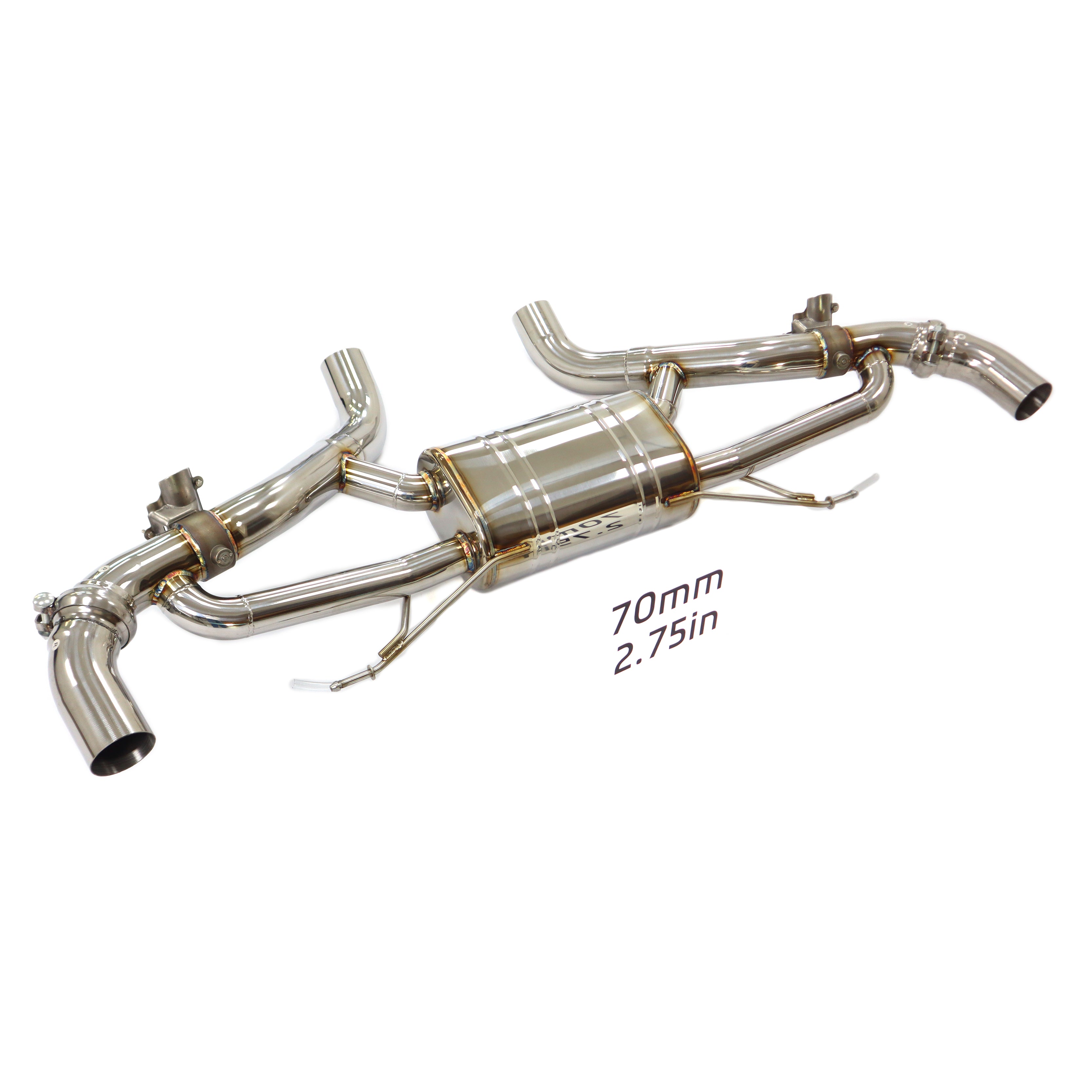 Aston Martin DBX 4.0T catback sus304 Valved Sport Exhaust System
