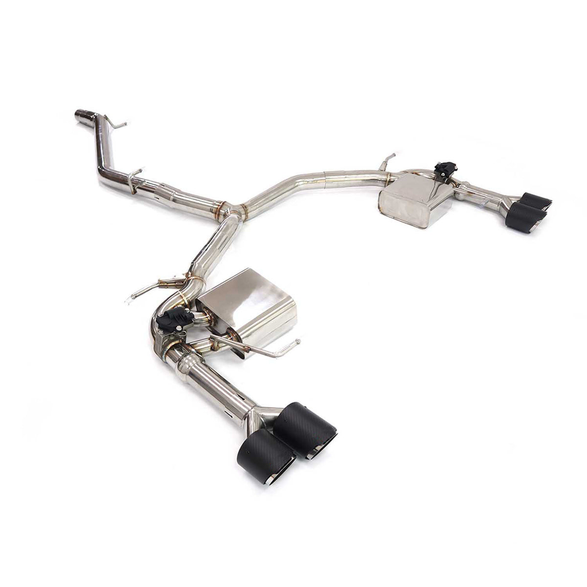 Audi A6 A7 C8 Hybrid 2.0T catback sus304 Valved Sport Exhaust System