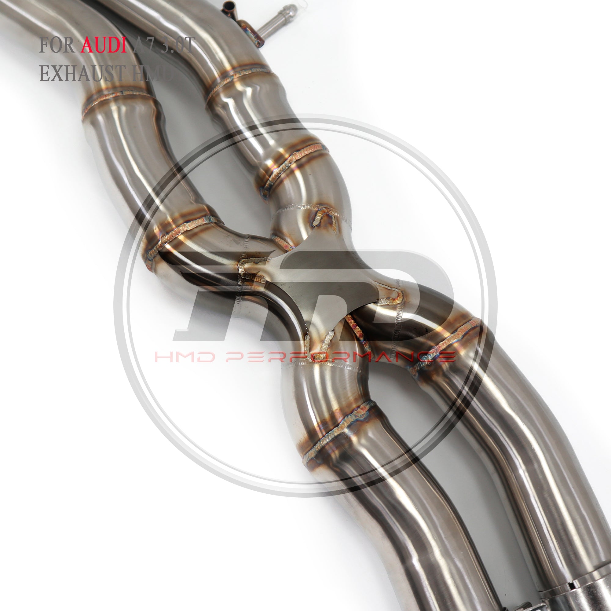 AUDI A7 C8 3.0T catback sus304 Valved Sport Exhaust System