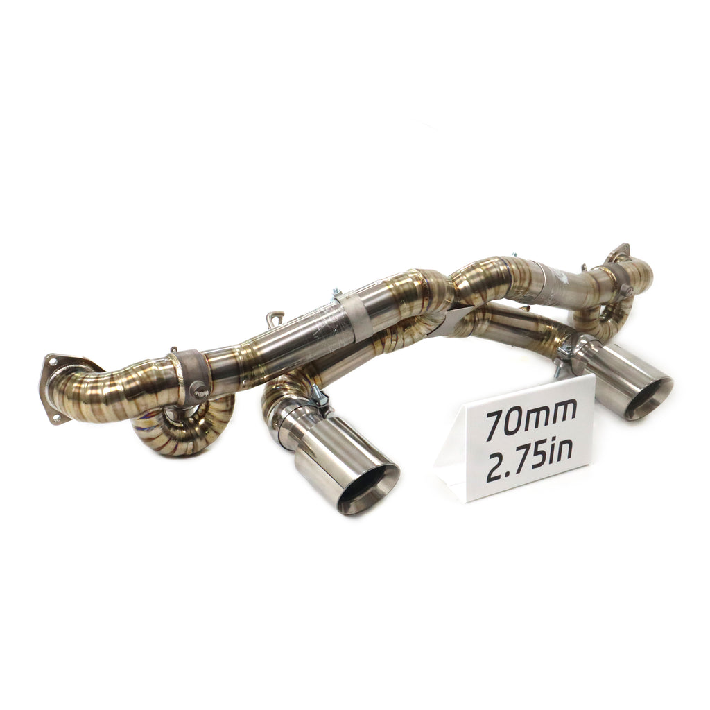 Porsche 718 GT4 RS 4.0L Catback Titanium Valved Sport Exhaust System