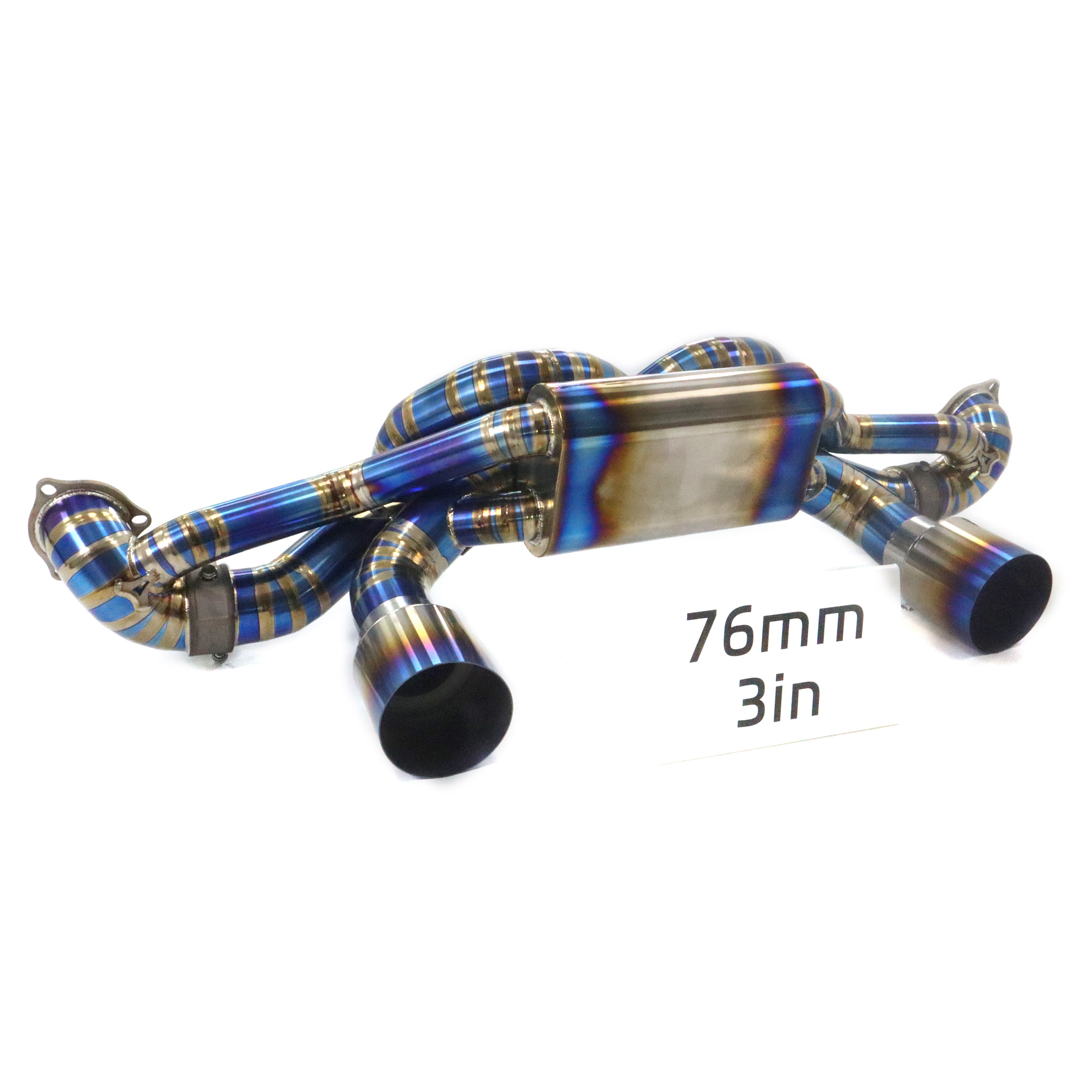 Porsche 718 GT4 RS 4.0L Catback Titanium Valved Sport Exhaust System