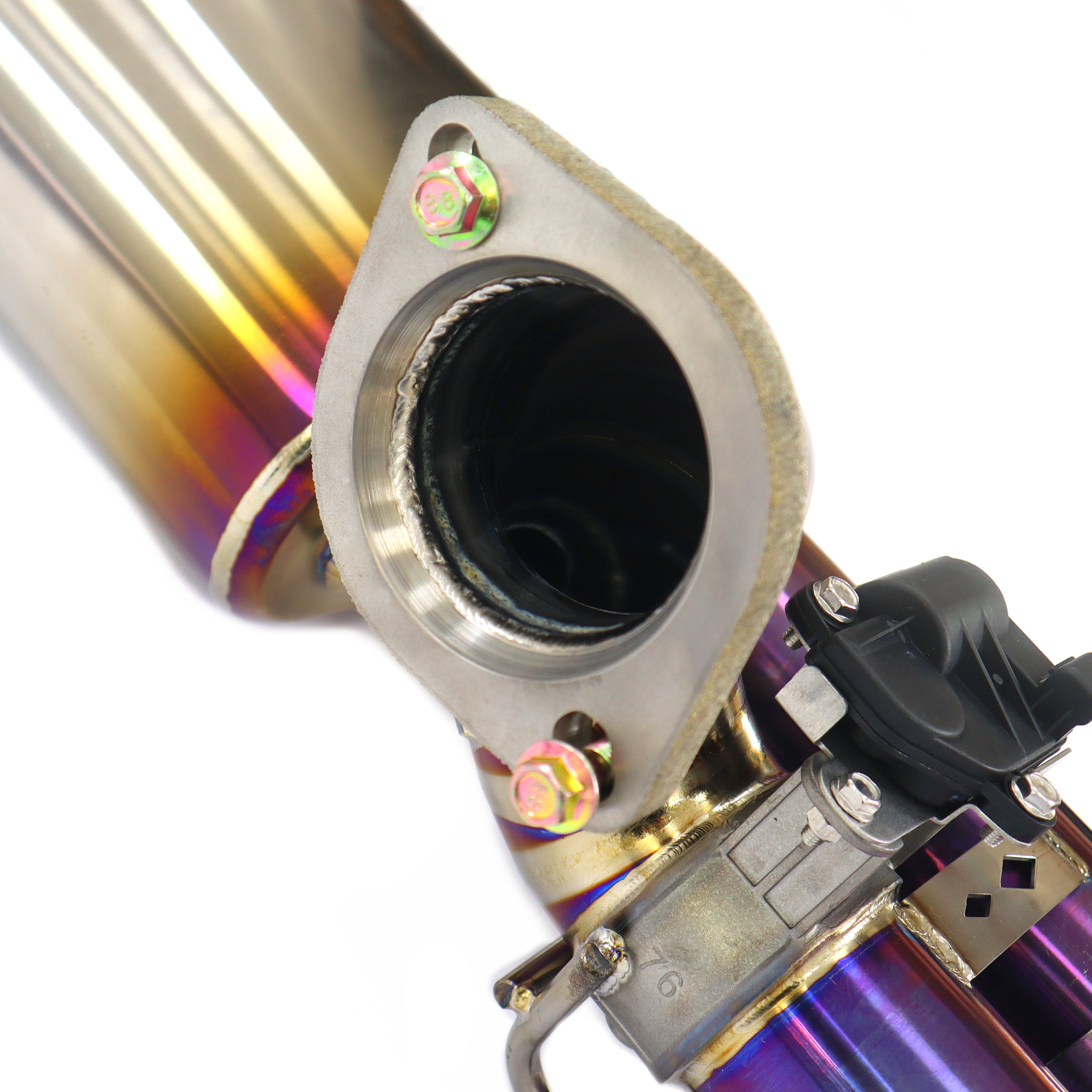 Aston Martin Vantage V8 4.0T catback add Resonator Tube Titanium Valved Sport Exhaust System