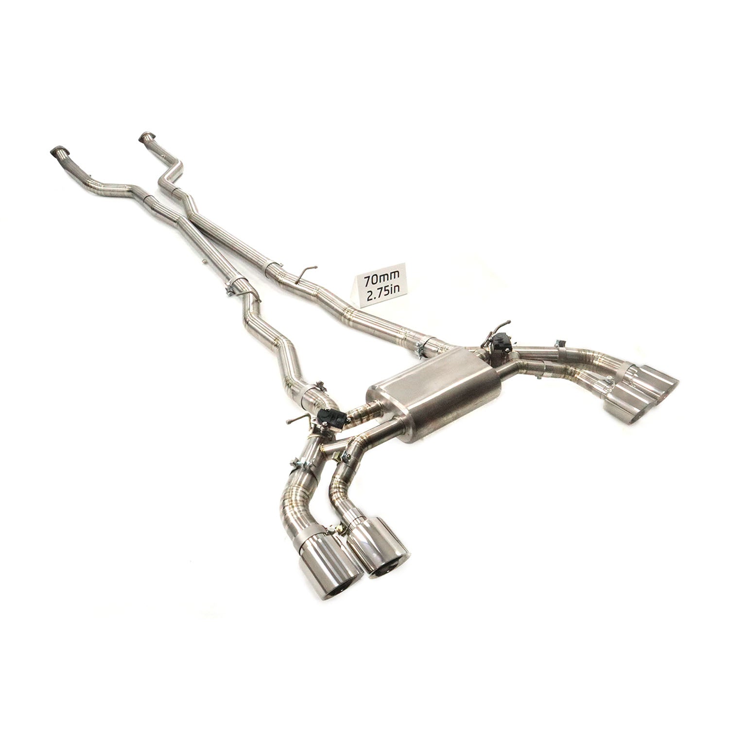 BMW M5 G90 G99 4.4T Catback Titanium Valved Sport Exhaust System