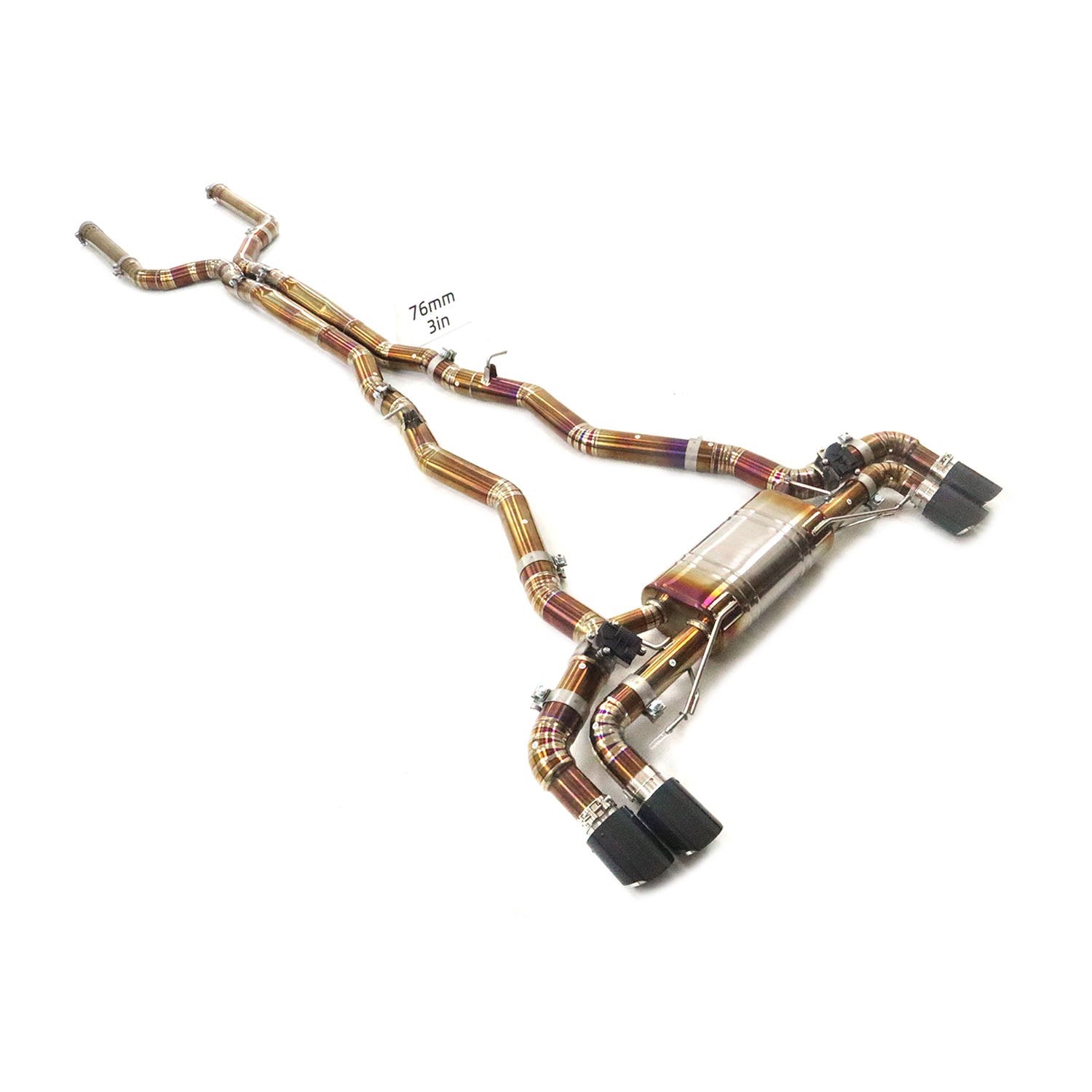 BMW M5 F90 Catback Titanium Valved Sport Exhaust System