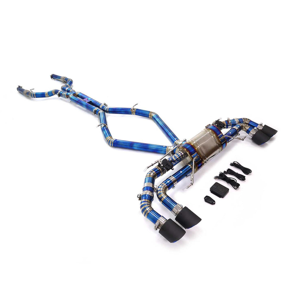 Alfa Romeo Guilia 2.9T catback Titanium Valved Sport Exhaust System