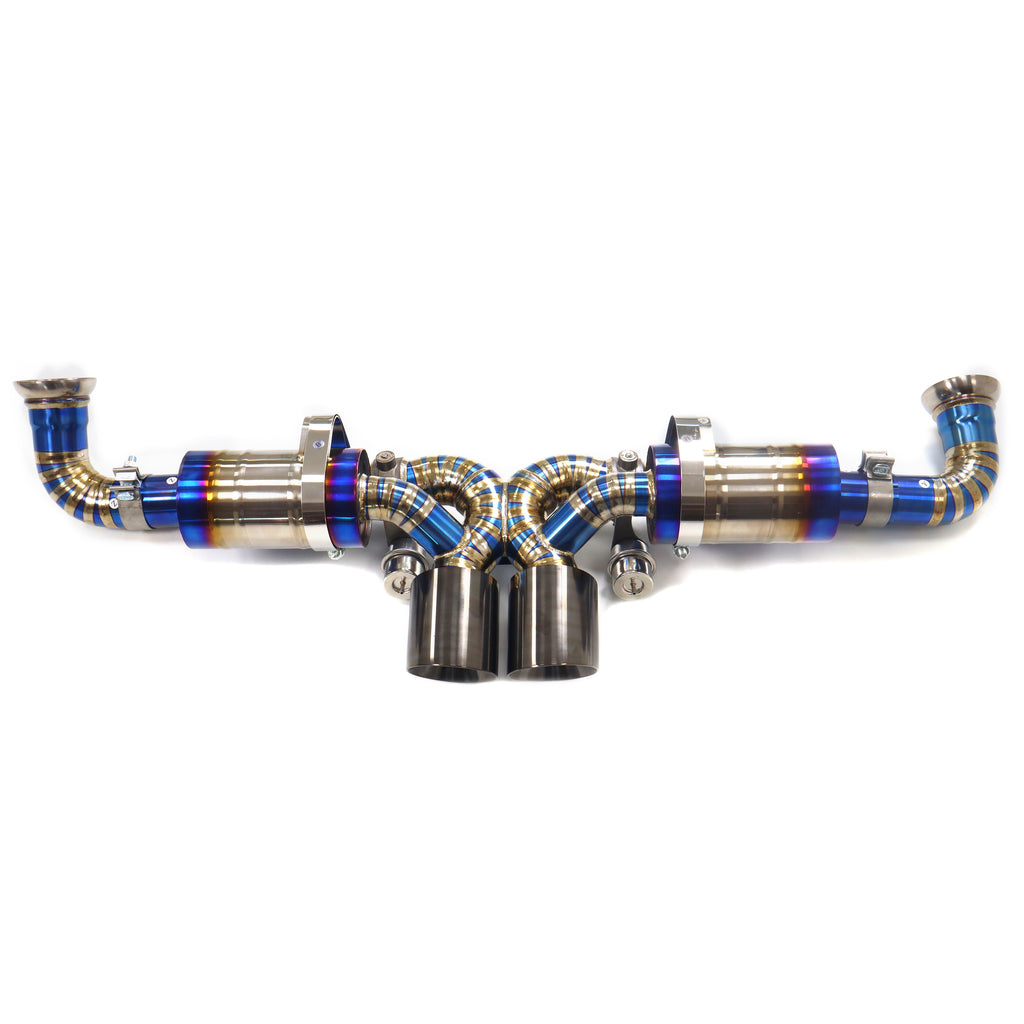 Porsche 911 991.1 GT3 Catback Titanium Valved Sport Exhaust System