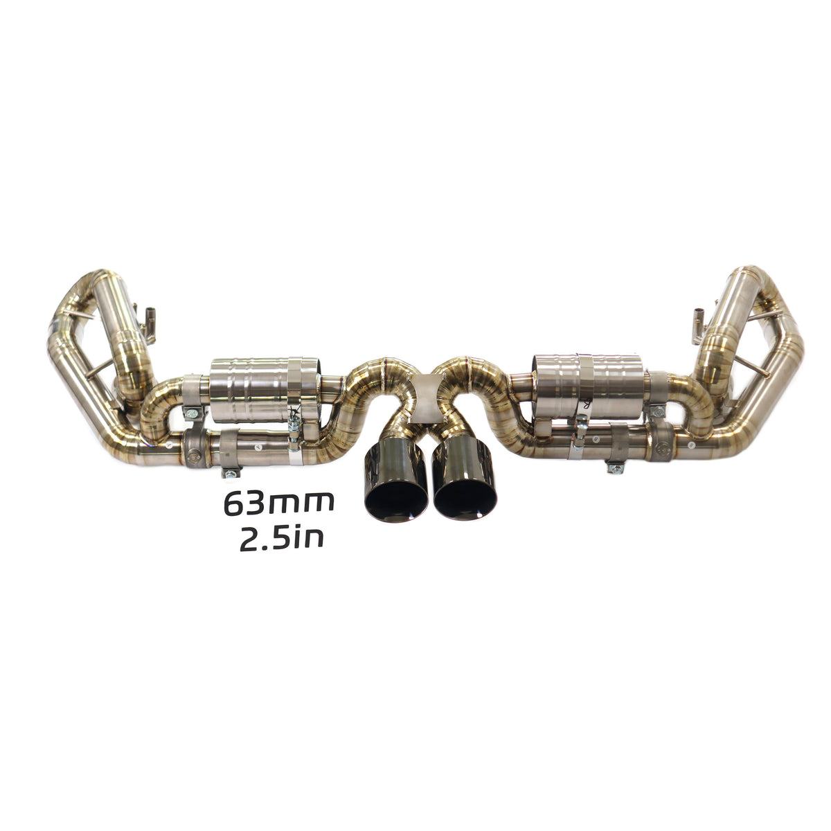 Porsche 911 991.1 GT3 Catback Titanium Valved Sport Exhaust System