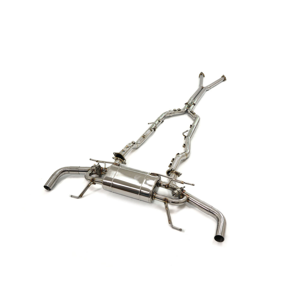 Aston Martin Rapide V12 catback add Resonator Tube sus304 Valved Sport Exhaust System