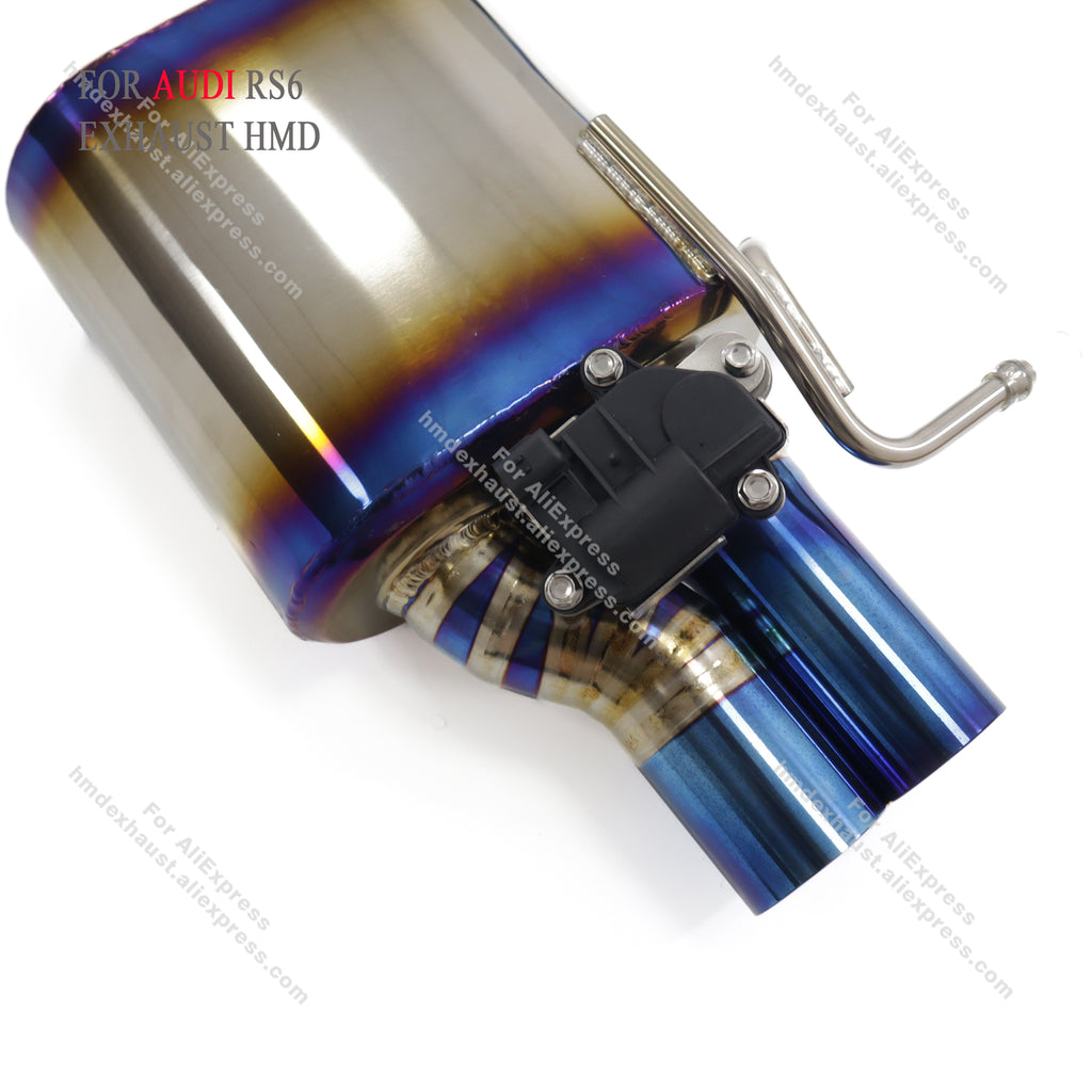 AUDI RS6 C7 Catback Titanium Valved Sport Exhaust System