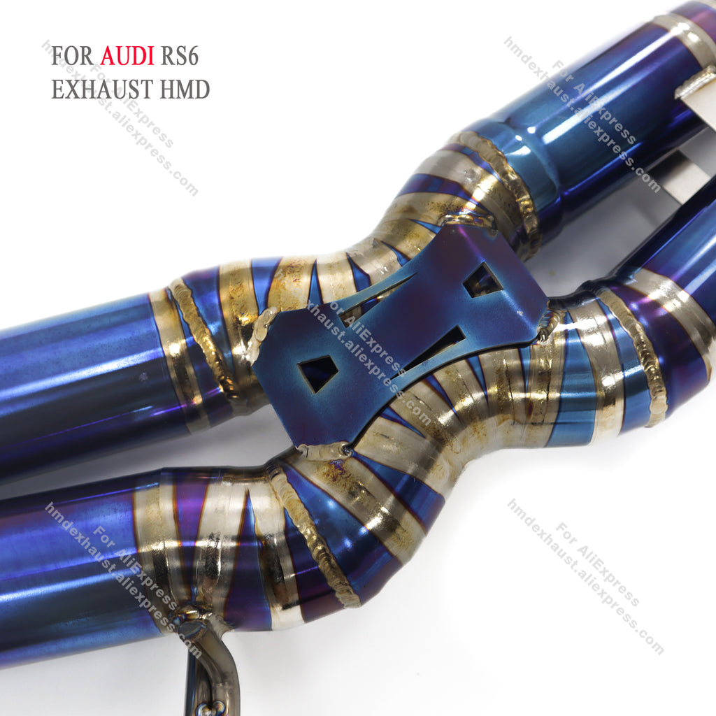 AUDI RS6 C7 Catback Titanium Valved Sport Exhaust System