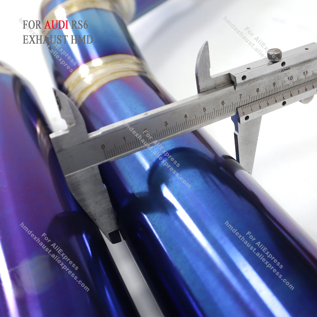 AUDI RS6 C7 Catback Titanium Valved Sport Exhaust System