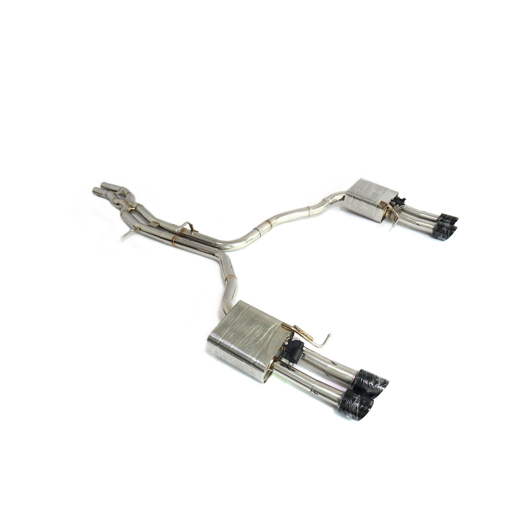 Audi A8 S8 D4 catback sus304 Valved Sport Exhaust System