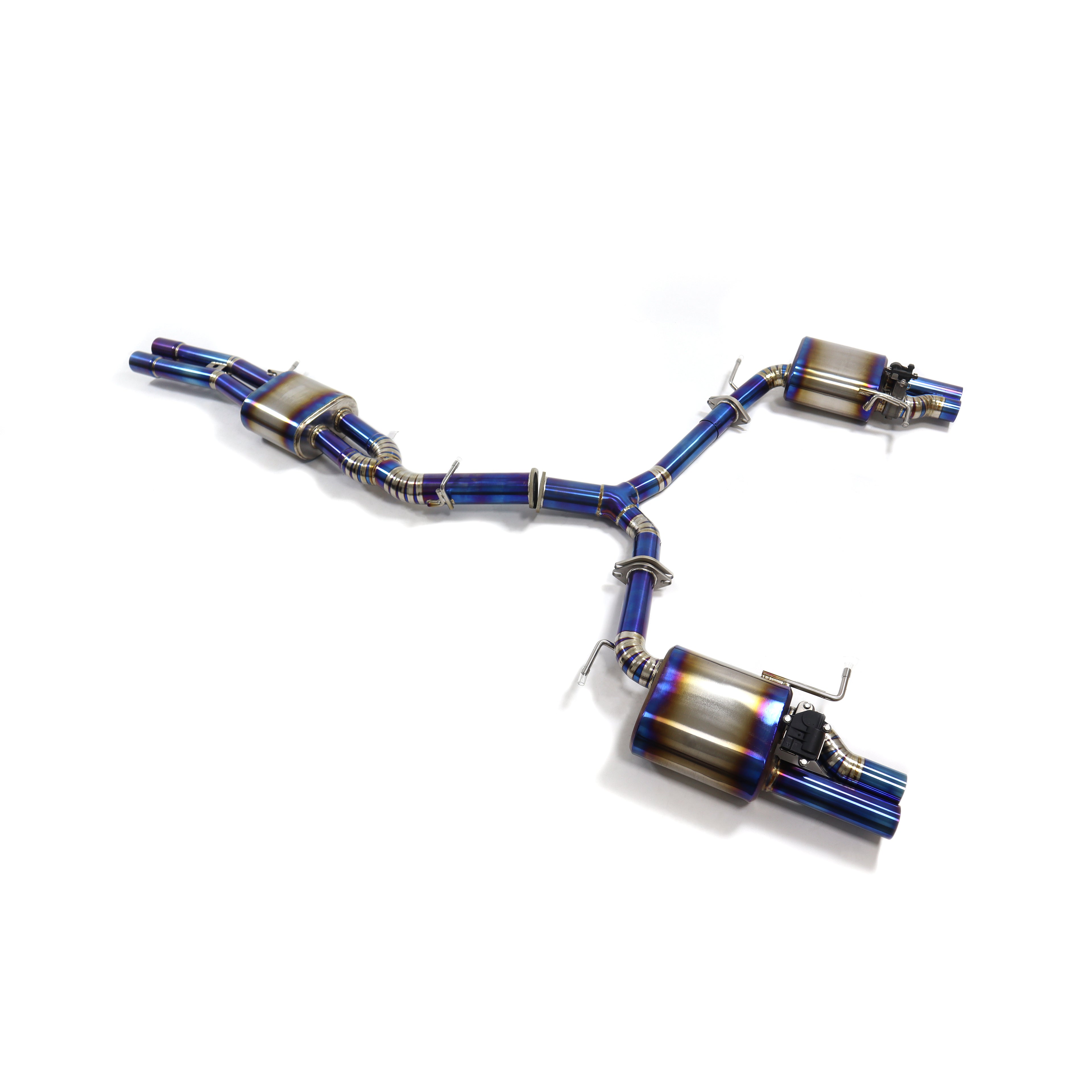 Audi A6 A7 C8 catback Titanium Valved Sport Exhaust System
