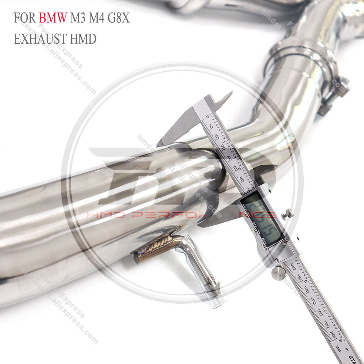BMW M3 M4 G8X Stainless Steel Gatling‑Style CatBack Exhaust System