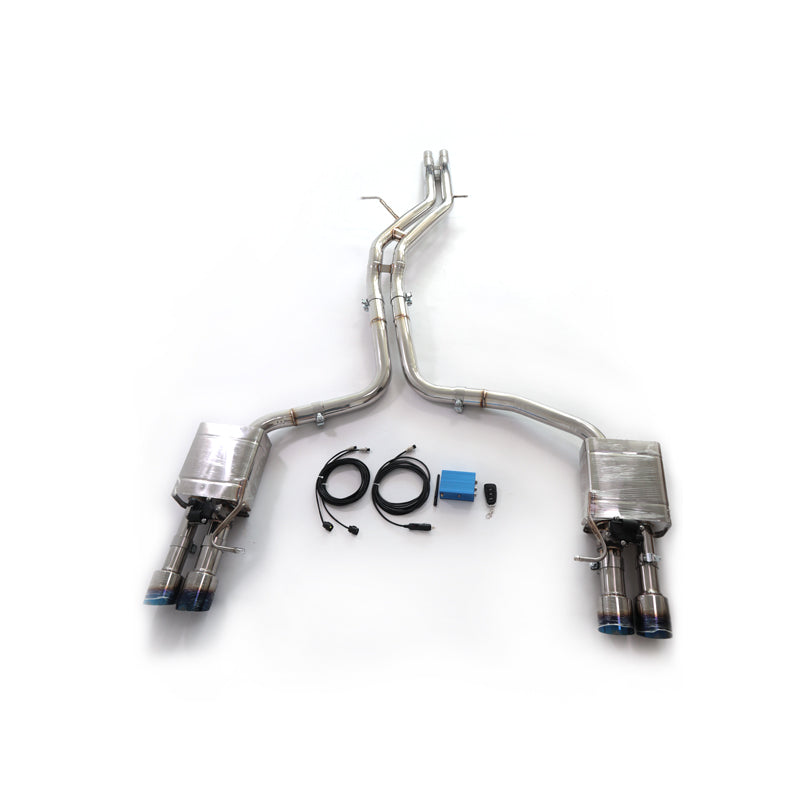 Audi A6 c7 2.8 catback sus304 Valved Sport Exhaust System