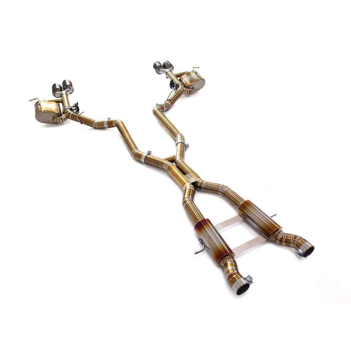 Jeep Grand Cherokee SRT 6.2L catback Titanium Racing Grade Exhaust System - 2