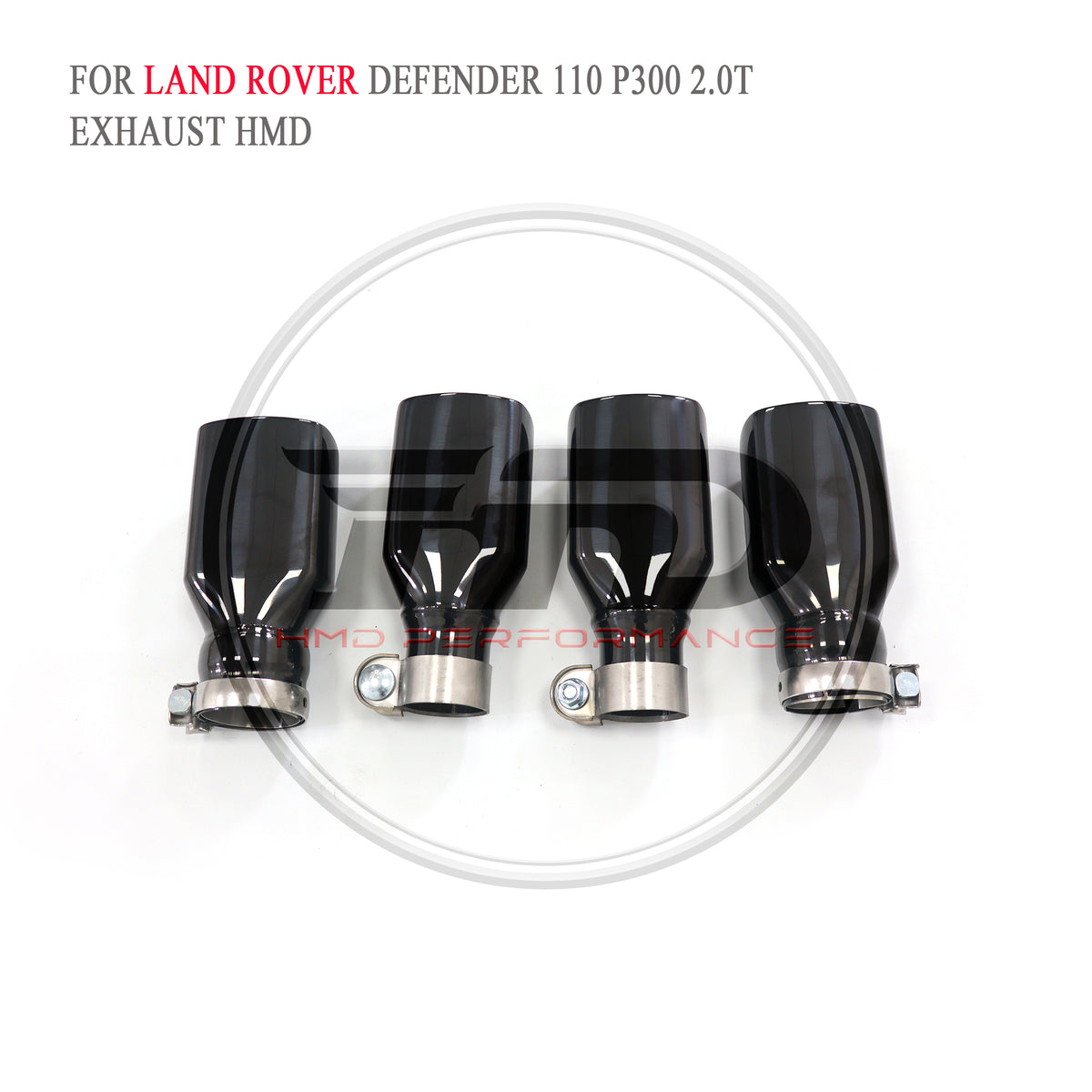 Land Rover Defender 110 P300 2.0T Valved Catback SUS304 Racing Grade Exhaust System - 2