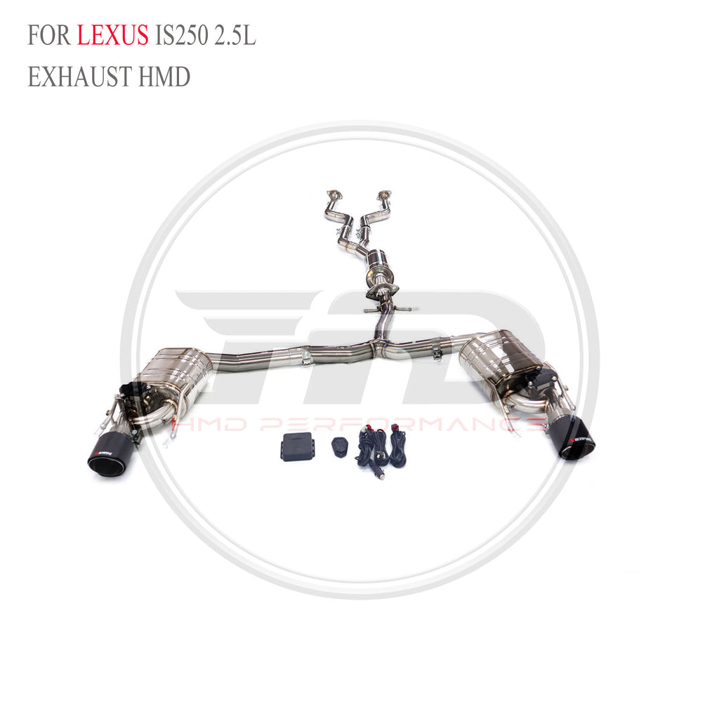 Lexus IS250 2.5L catback SUS304 Sport Exhaust System - 5