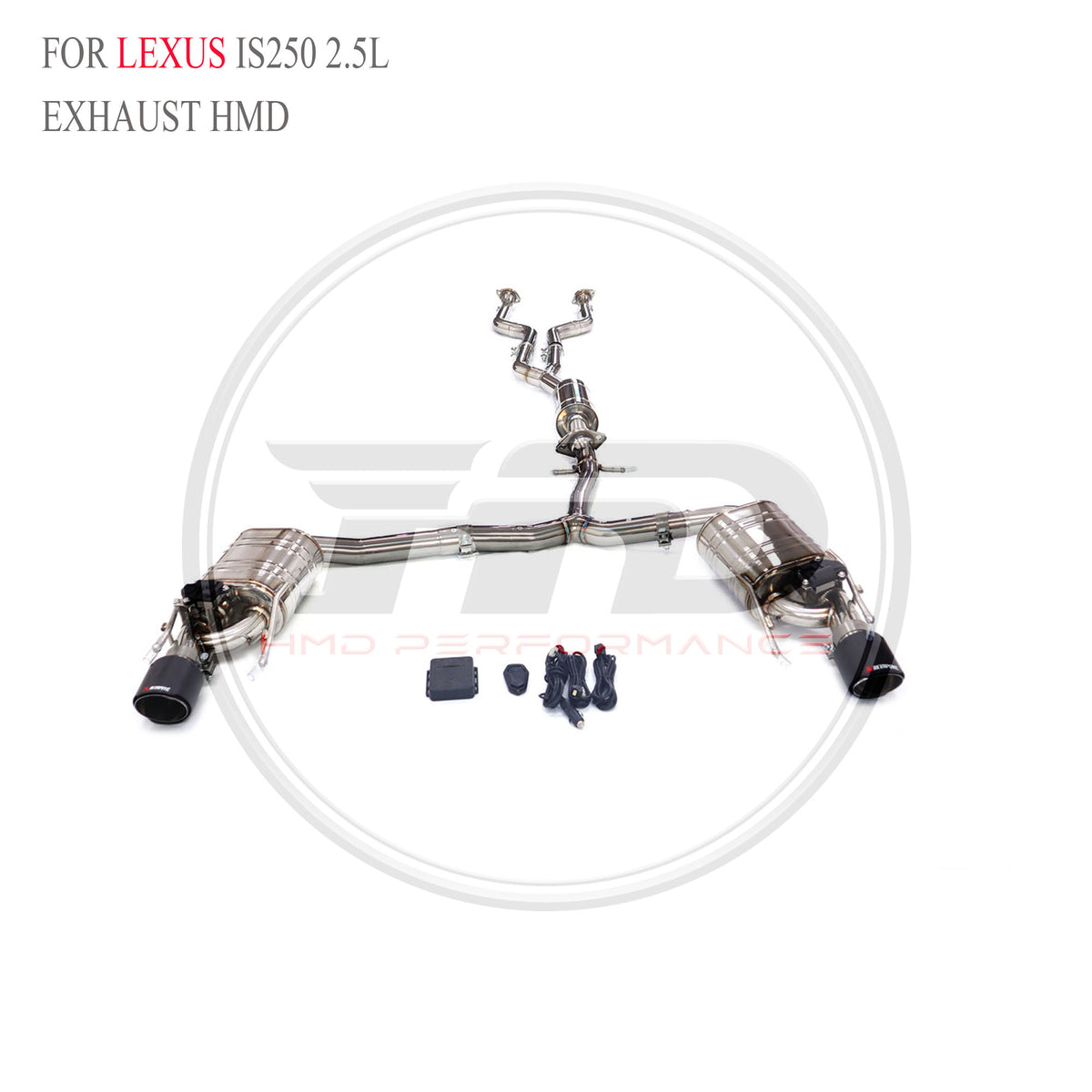 Lexus IS250 2.5L catback SUS304 Sport Exhaust System - 5