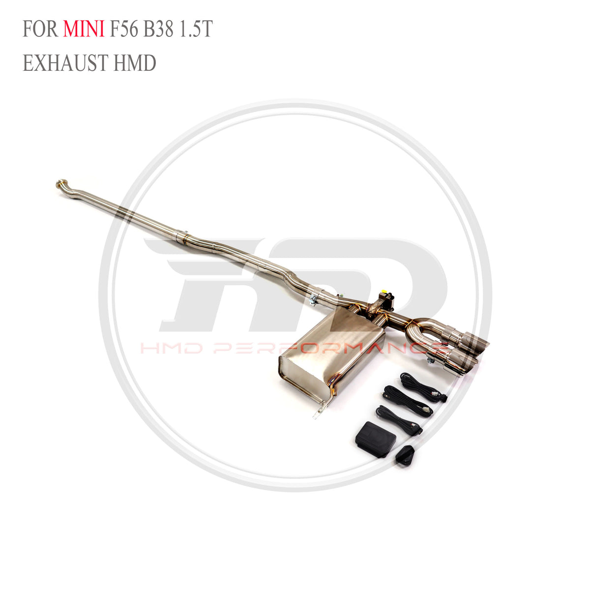 MINI F56 B38 1.5T catback SUS304 Racing Grade Exhaust System - 3