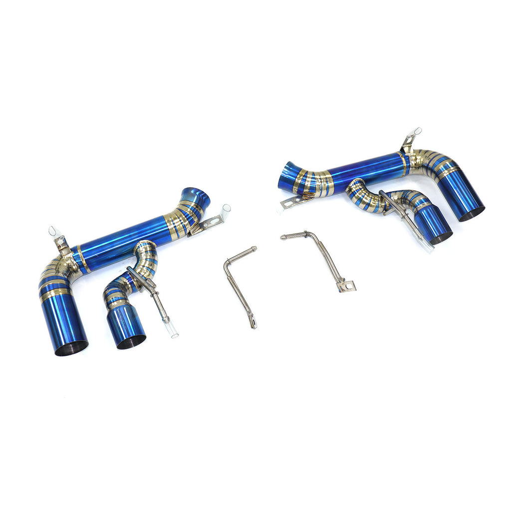 Ferrari GTC4Lusso V12 6.2L Straight Axle-Back Titanium Racing Grade Exhaust System - 1