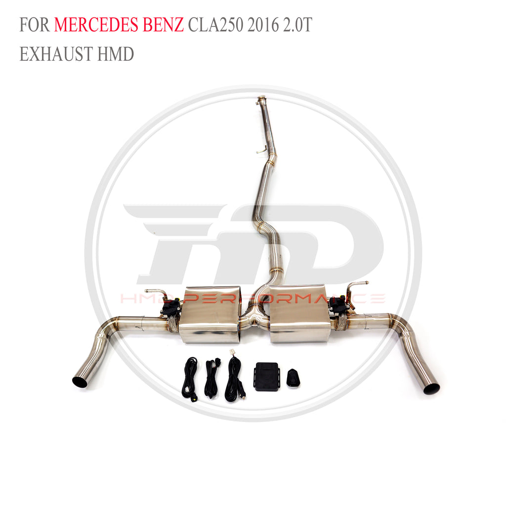 Mercedes-Benz CLA250 2016 2.0T catback SUS304 Sport Exhaust System - 3