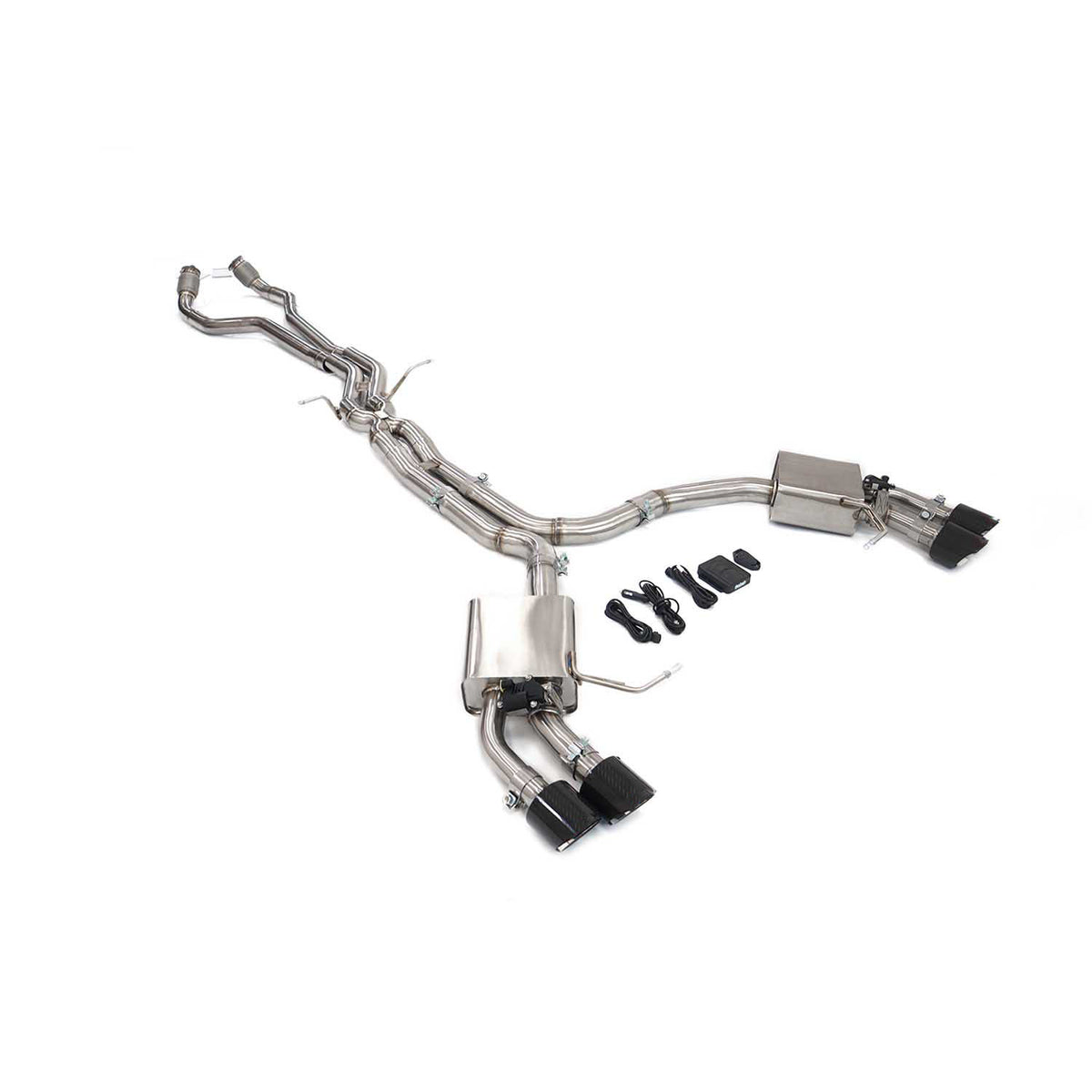 Porsche Macan Turbo 3.6T Full Set Valved Catback SUS304 Racing Grade Exhaust System - 1