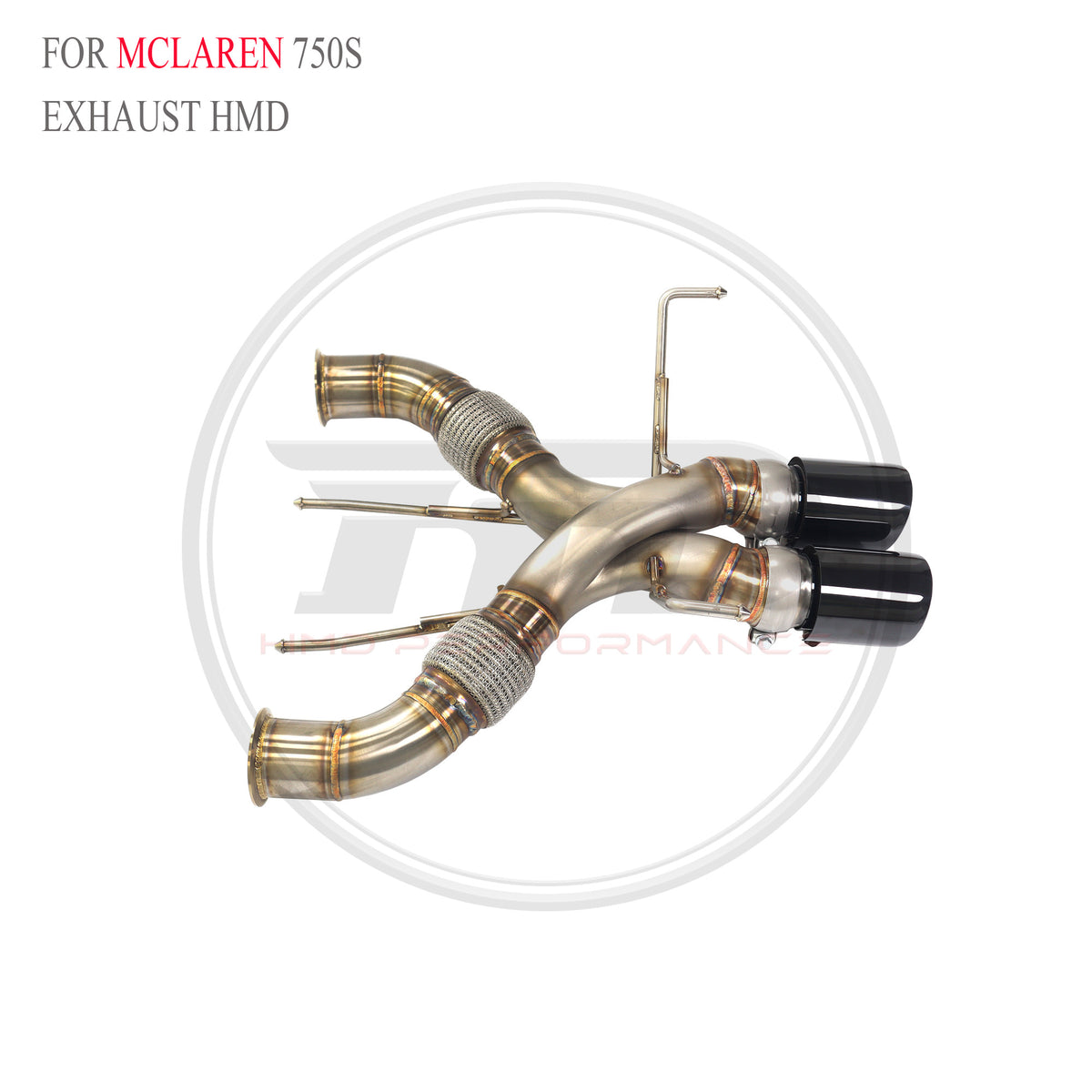 McLaren 750S Straight Axle-Back SUS304 Racing Grade Exhaust System - 5