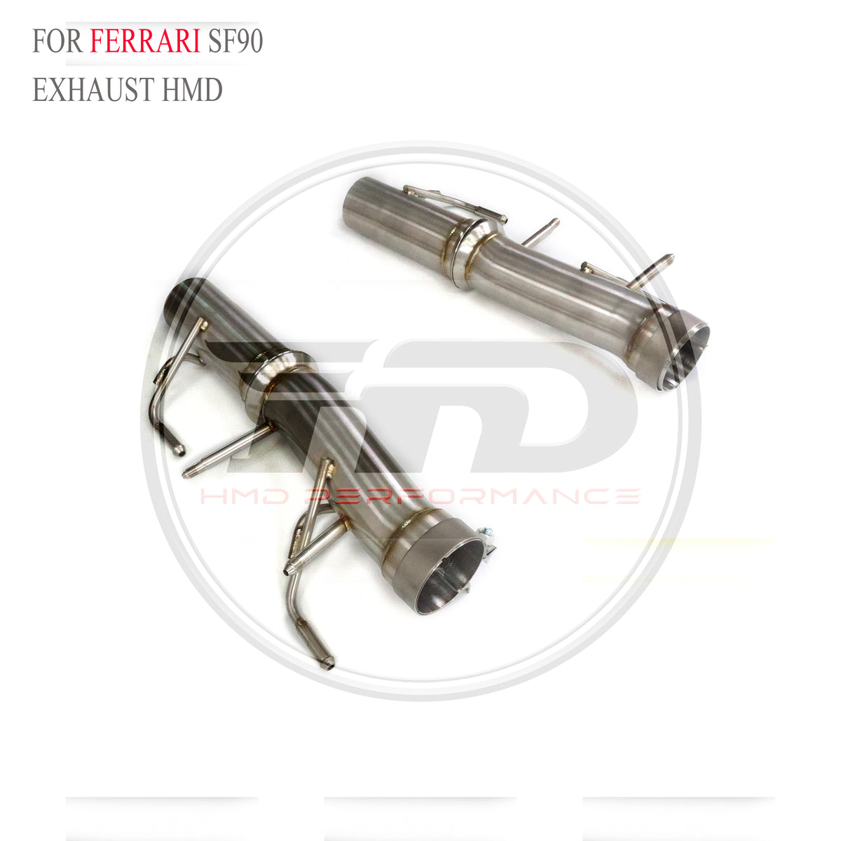 Ferrari SF90 Straight Catback SUS304 Racing Grade Exhaust System - 6