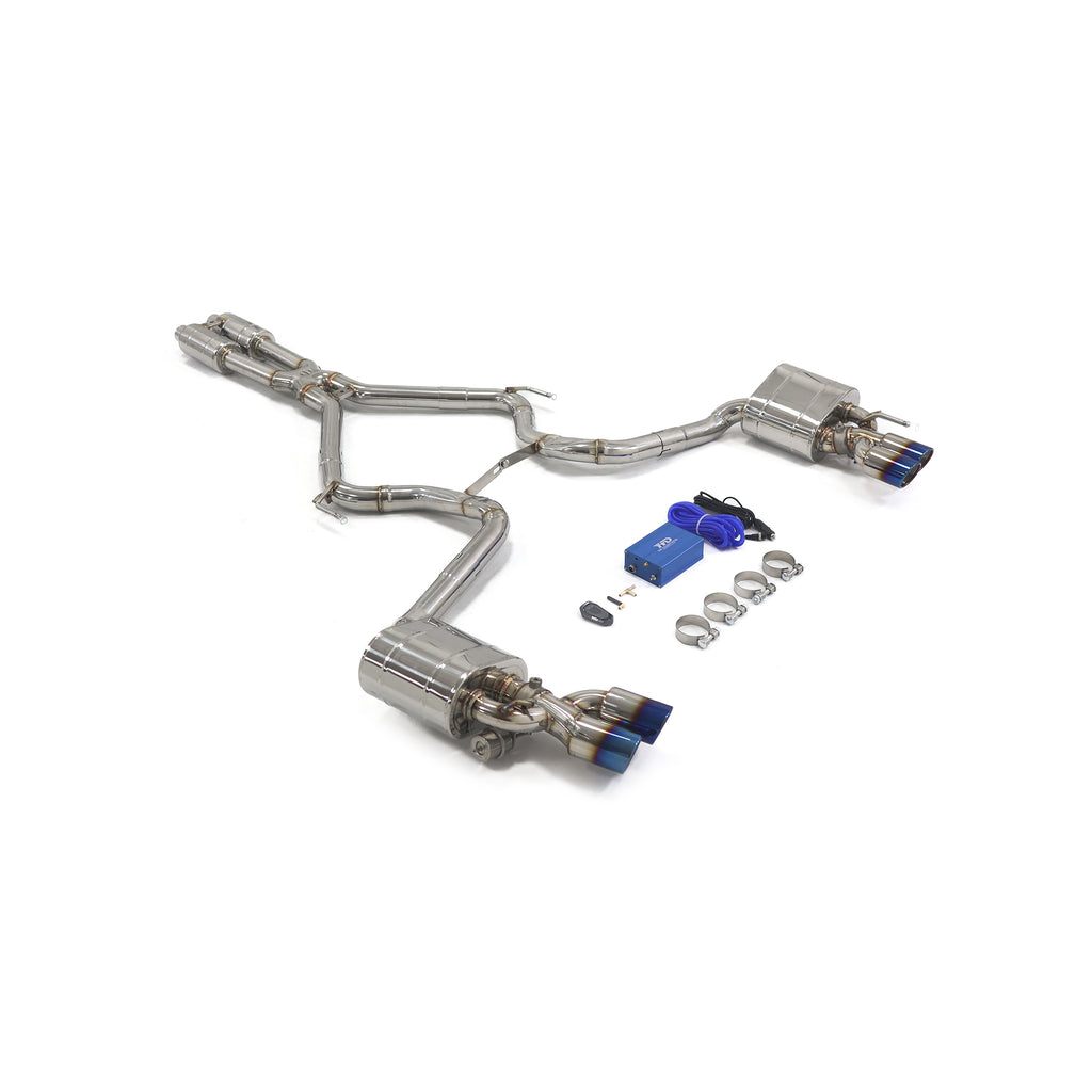 Mercedes-Benz SL500 R230 Valved Catback SUS304 Racing Grade Exhaust System - 1