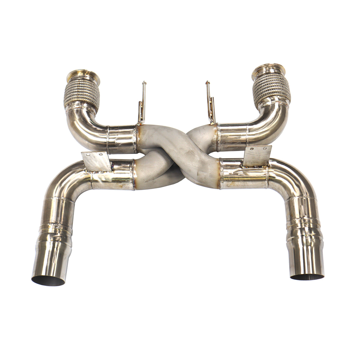 McLaren 720S Straight Axle-Back SUS304 Racing Grade Exhaust System - 1