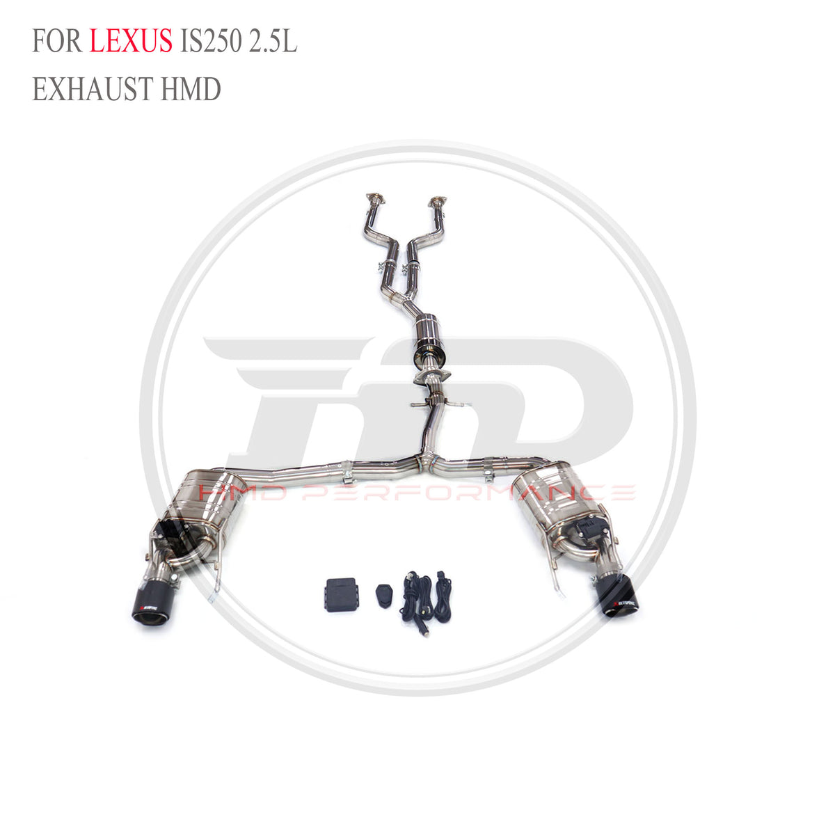 Lexus IS250 2.5L catback SUS304 Sport Exhaust System - 2