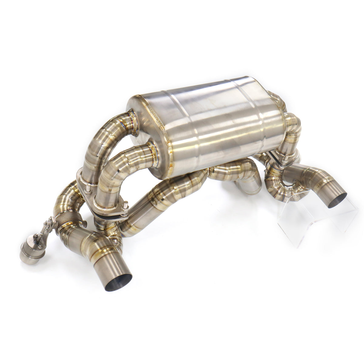 Ferrari F430 Scuderia 4.3L Valved Axle-Back Titanium Racing Grade Exhaust System - 1
