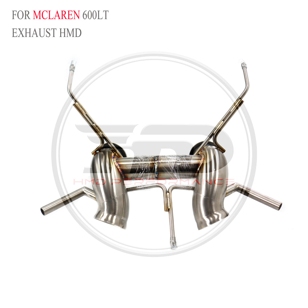 McLaren 600LT catback SUS304 Racing Grade Exhaust System - 4