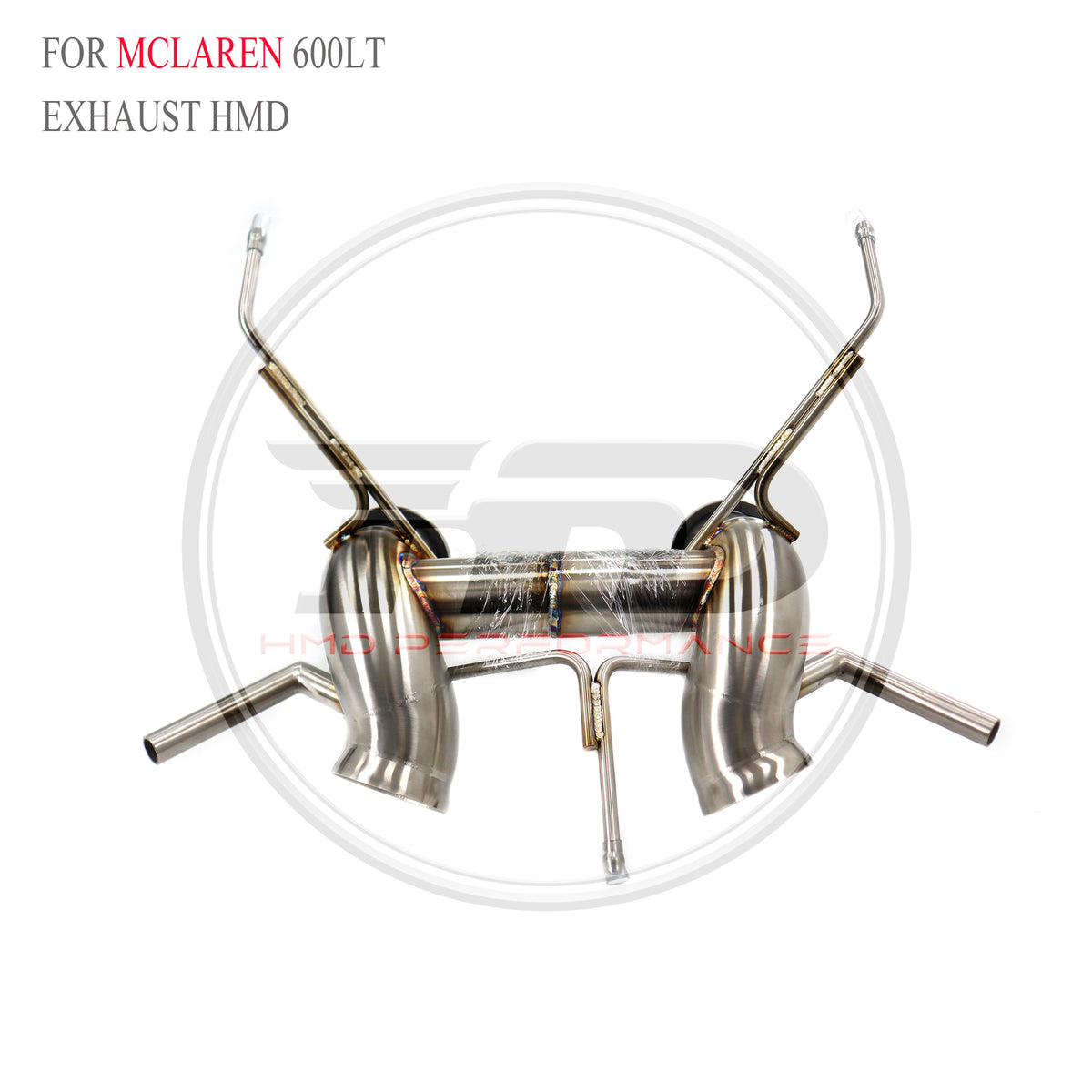 McLaren 600LT catback SUS304 Racing Grade Exhaust System - 4