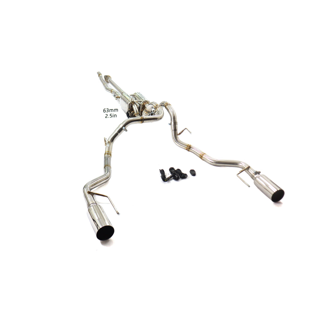 Ford Raptor F150 3.5T catback SUS304 Valved Sport Exhaust System - 1
