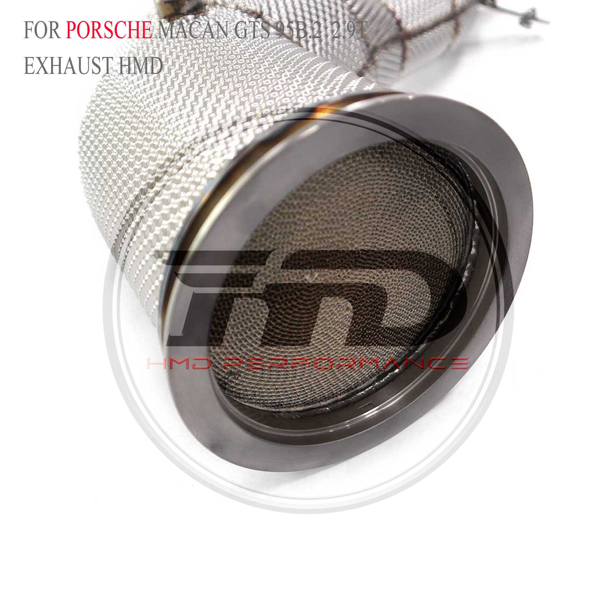 Porsche Macan GTS 95B.2 2.9T 2019-2021 Stainless Steel Downpipe - 5