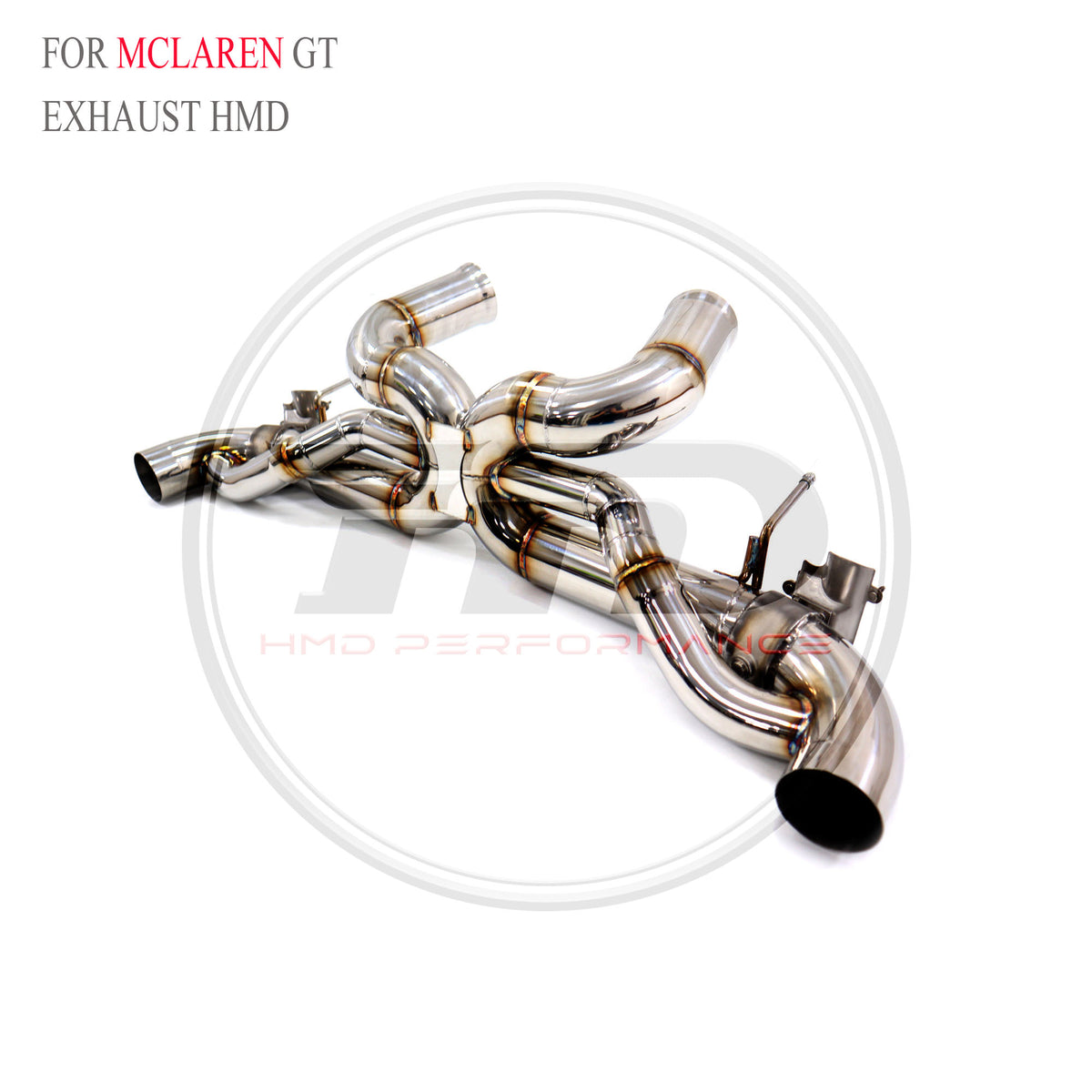 McLaren GT catback SUS304 Valved Sport Exhaust System - 6