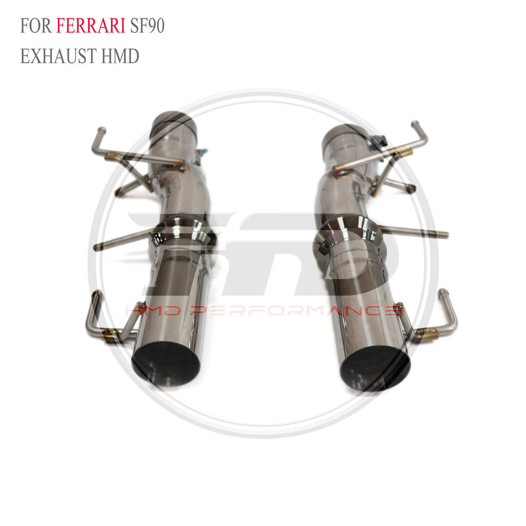 Ferrari SF90 Straight Catback SUS304 Racing Grade Exhaust System - 2