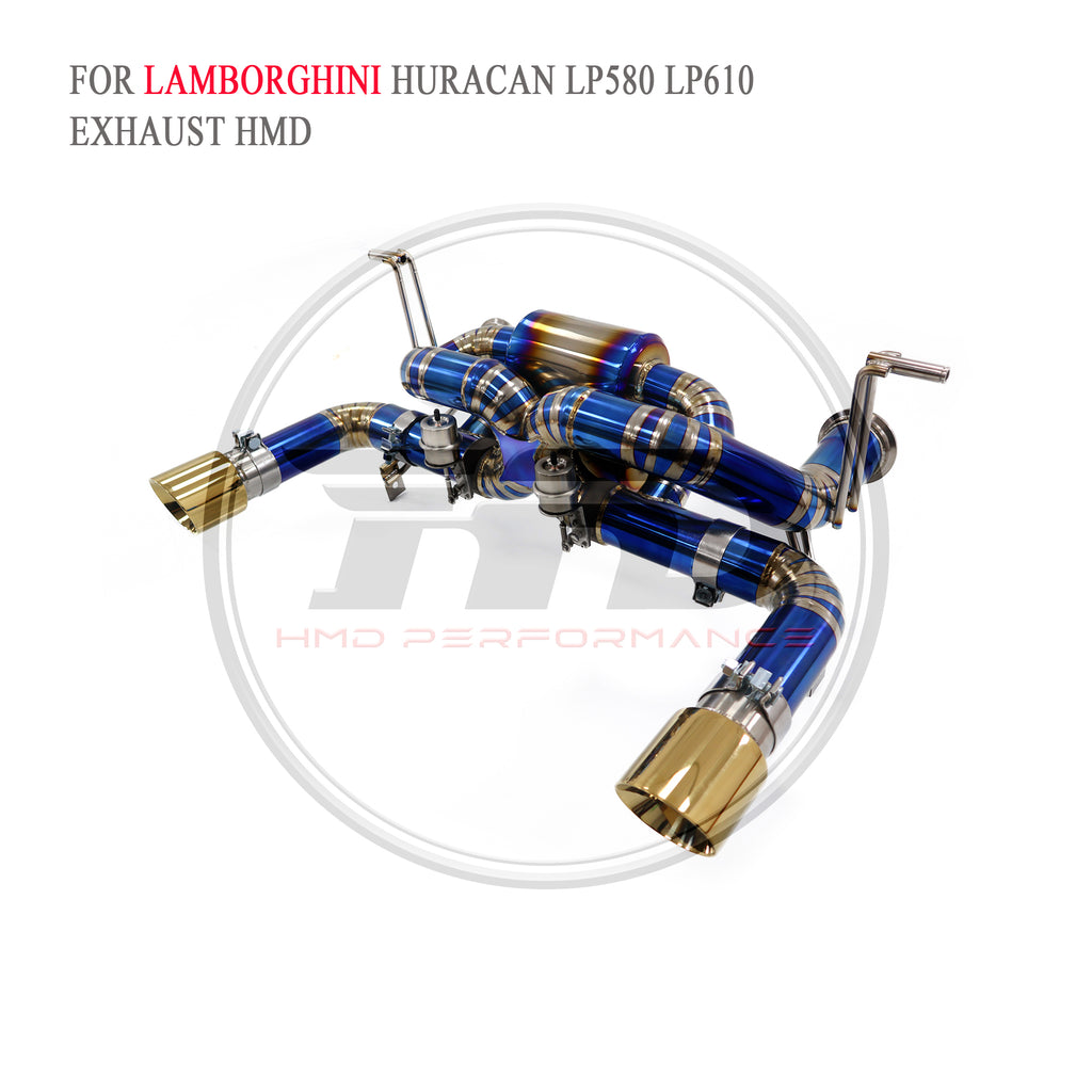 Lamborghini EVO catback Titanium Sport Exhaust System - 5