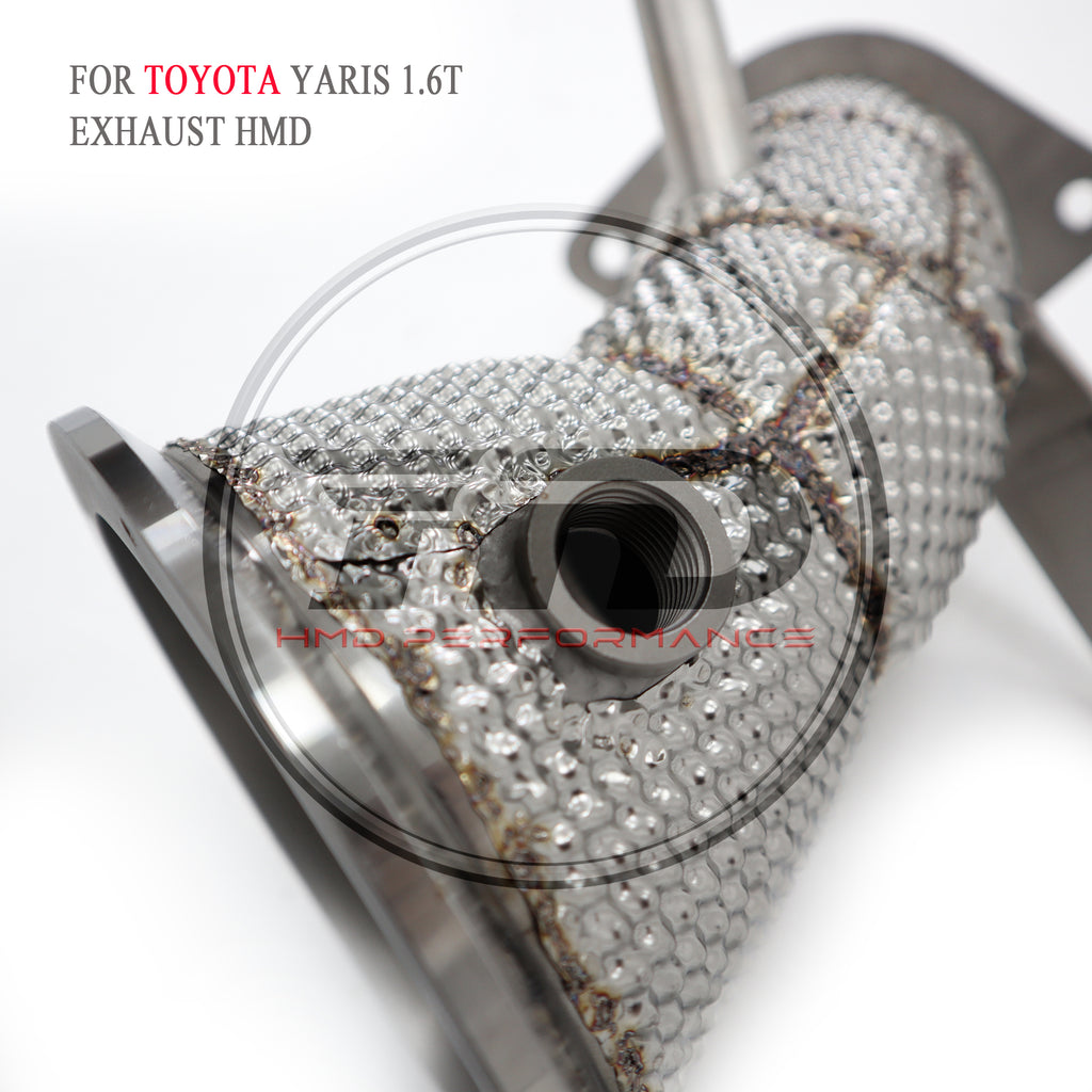 Toyota Yaris 1.6T Stainless Steel Downpipe - 2