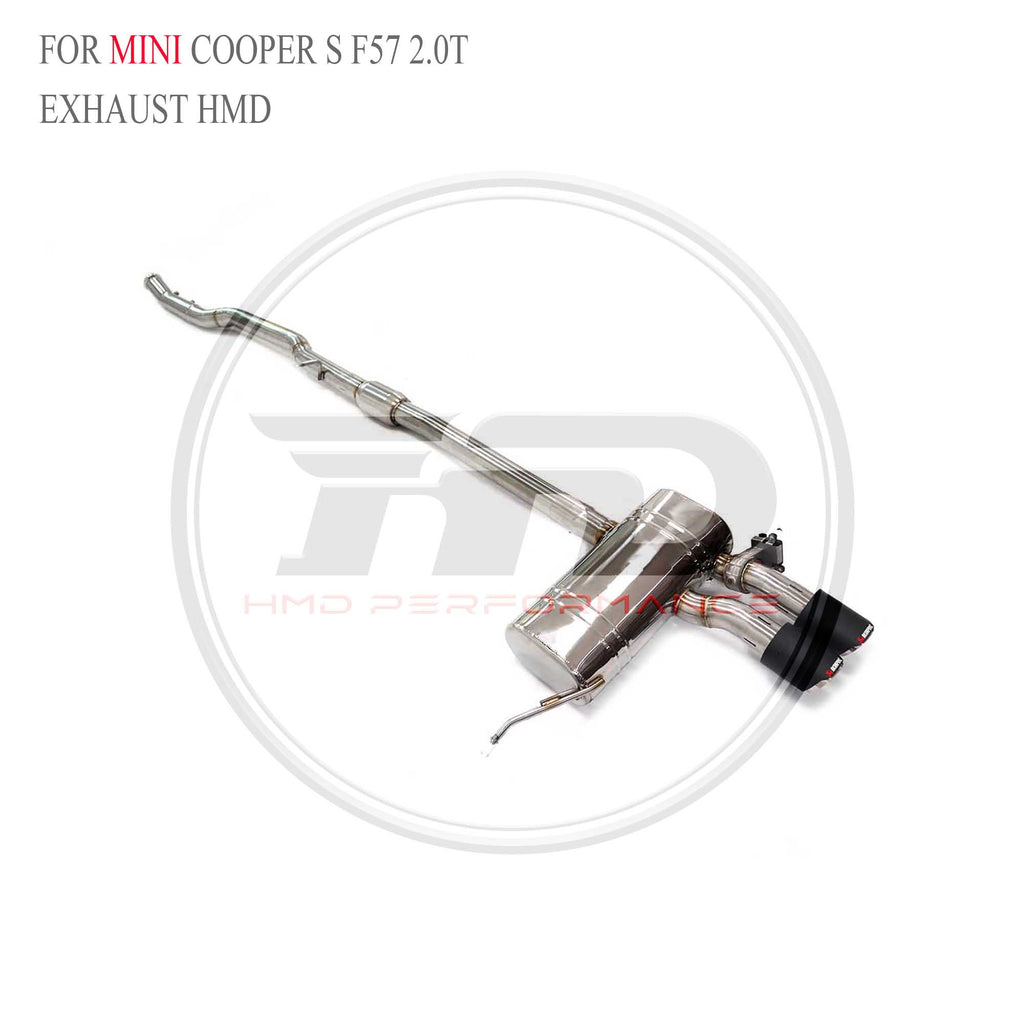 MINI Cooper S F57 2.0T catback SUS304 Racing Grade Exhaust System - 5