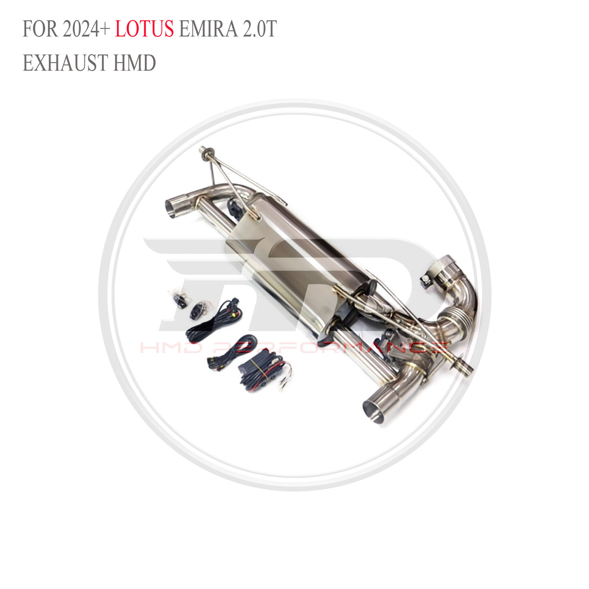 Lotus Emira 2.0T catback SUS304 Racing Grade Exhaust System - 2