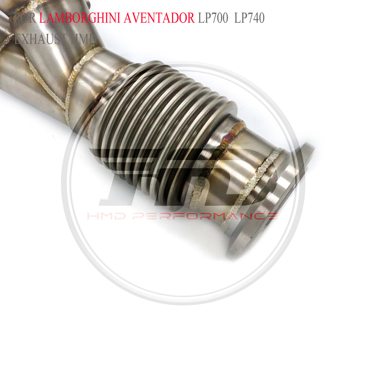 Lamborghini Aventador LP700-4 / LP740-4 2011-2022 Stainless Steel Downpipe - 4