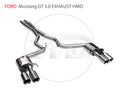 Ford Mustang GT 5.0T Valved Catback SUS304 Racing Grade Exhaust System - 2