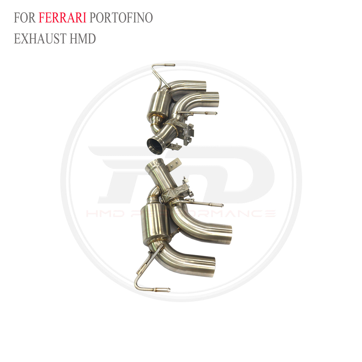 Ferrari Portofino catback SUS304 Racing Grade Exhaust System - 5