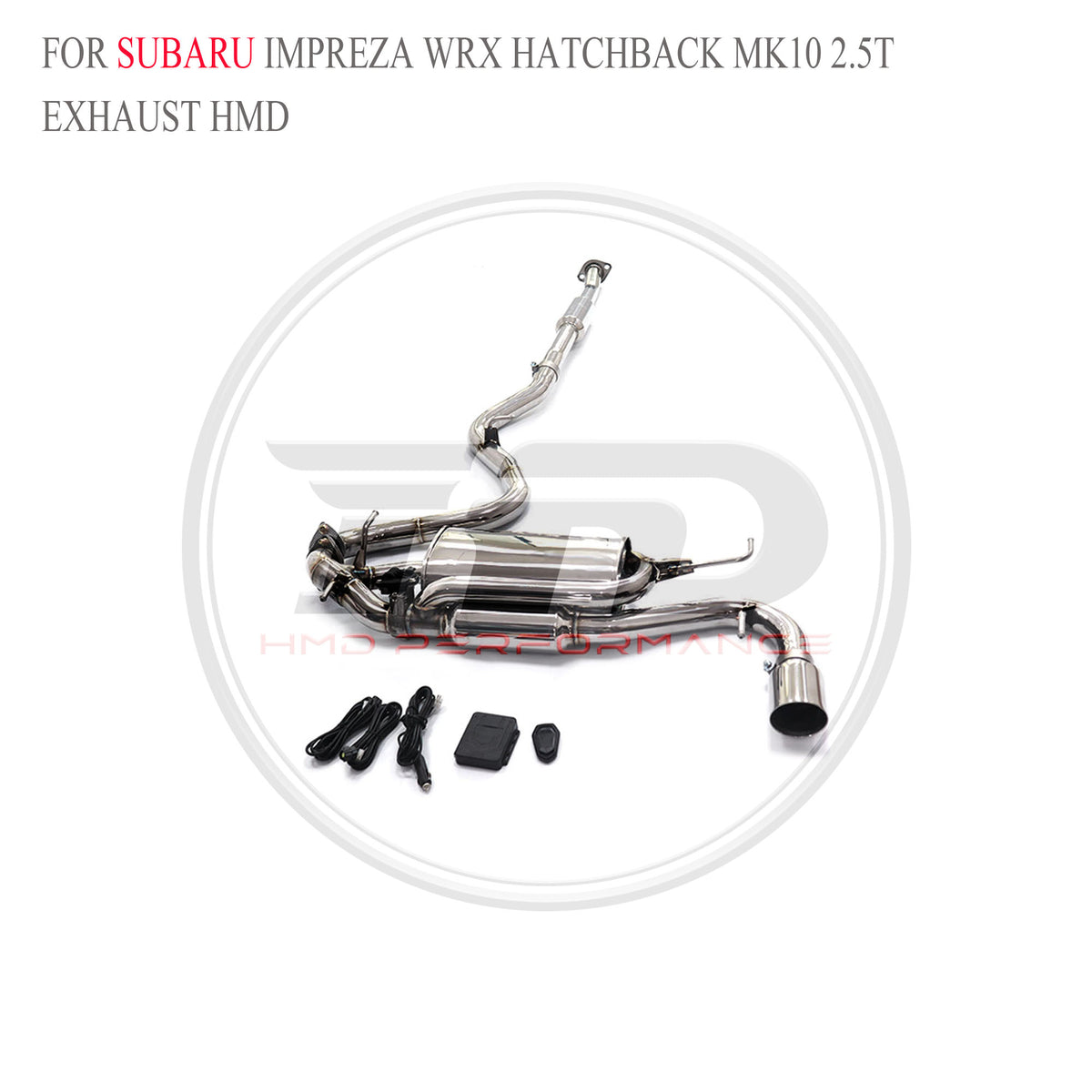 Subaru Impreza WRX Hatchback MK10 2.5T catback SUS304 Racing Grade Exhaust System - 3